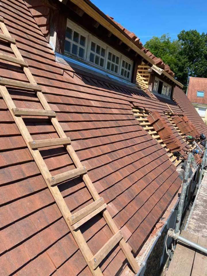 Travaux de rénovation de toiture Évreux